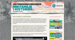 Desktop Screenshot of historiekonkurransen.no